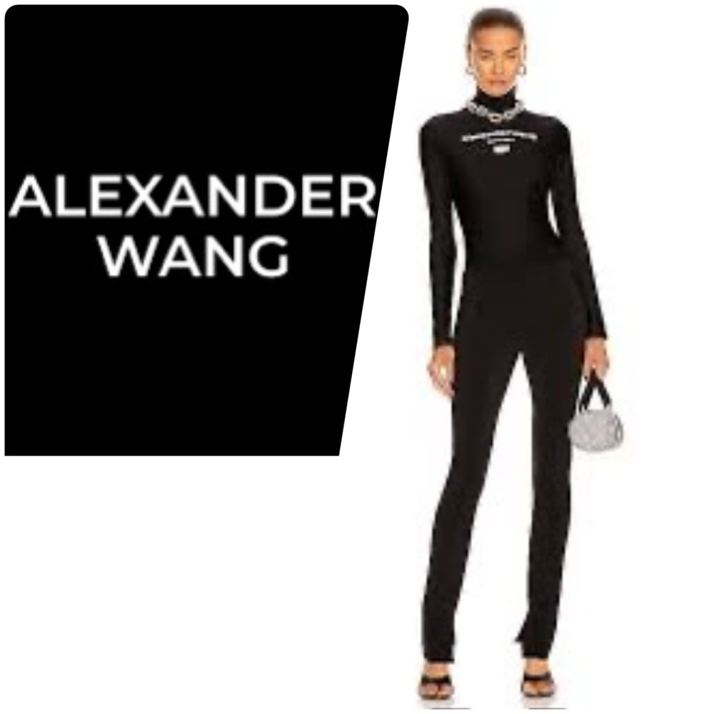 ‼️WOW‼️Alexander Wang Black turtle neck Bodysuit💯beautiful NWOT🖤‼️💯